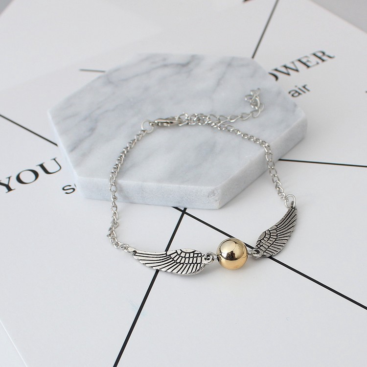 Vòng tay phong cách Harry Potter và the Deathly Hallows Snitch