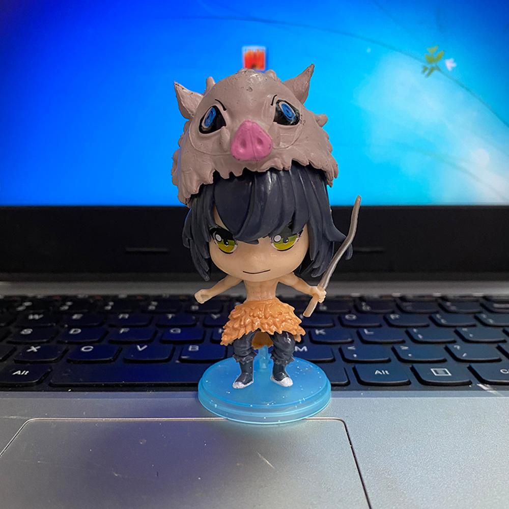 Set 5 Mô Hình Nhân Vật Phim Hoạt Hình Demon Slayer 15H Bằng PVC