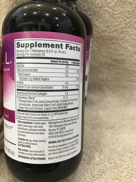 []MẪU MỚI] Collagen Neocell nước hương lựu 473ml. | BigBuy360 - bigbuy360.vn