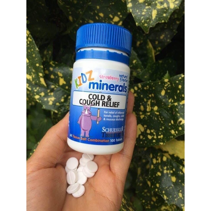 cho bé Hà Mã Kidz mineral cold cough