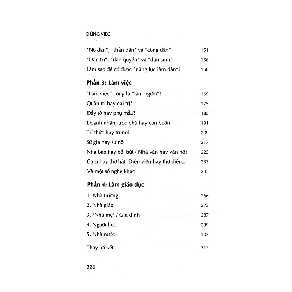 Sách Đúng việc ( Giản Tư Trung )