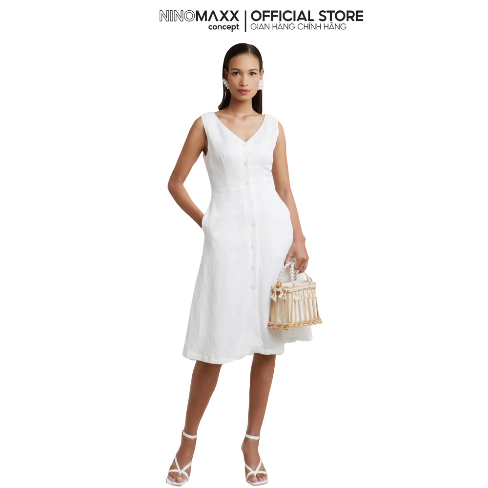 N&M Đầm thời trang nữ linen 2103035