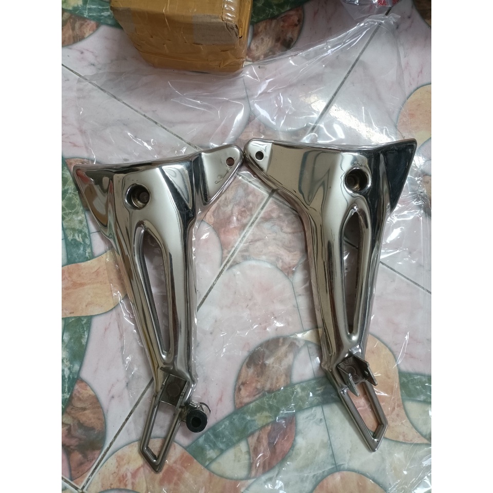 Pát gác chân sau Wave Rs100, Wave Alpha 2008 - 2016 inox 304