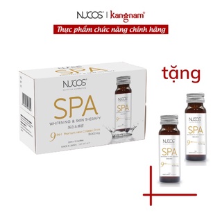  Collagen nước căng bóng da ngừa lão hóa Nucos Spa 10000 50ml x 10 chai Tặng 2 chai cùng loại 