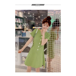 ( XẢ HÀNG ) VÁY XOÈ NỮ PHỐI CÚC PHONG CÁCH HÀN QUỐC