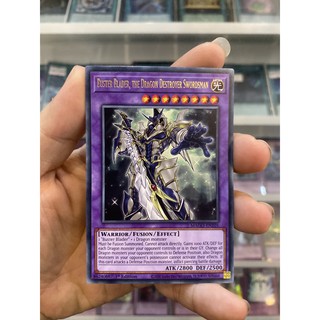 Thẻ Bài Lẻ YugiOh! Mã MAGO-EN101 - Buster Blader, the Dragon Destroyer Swordsman - Gold-Letter Rare - 1st Edition