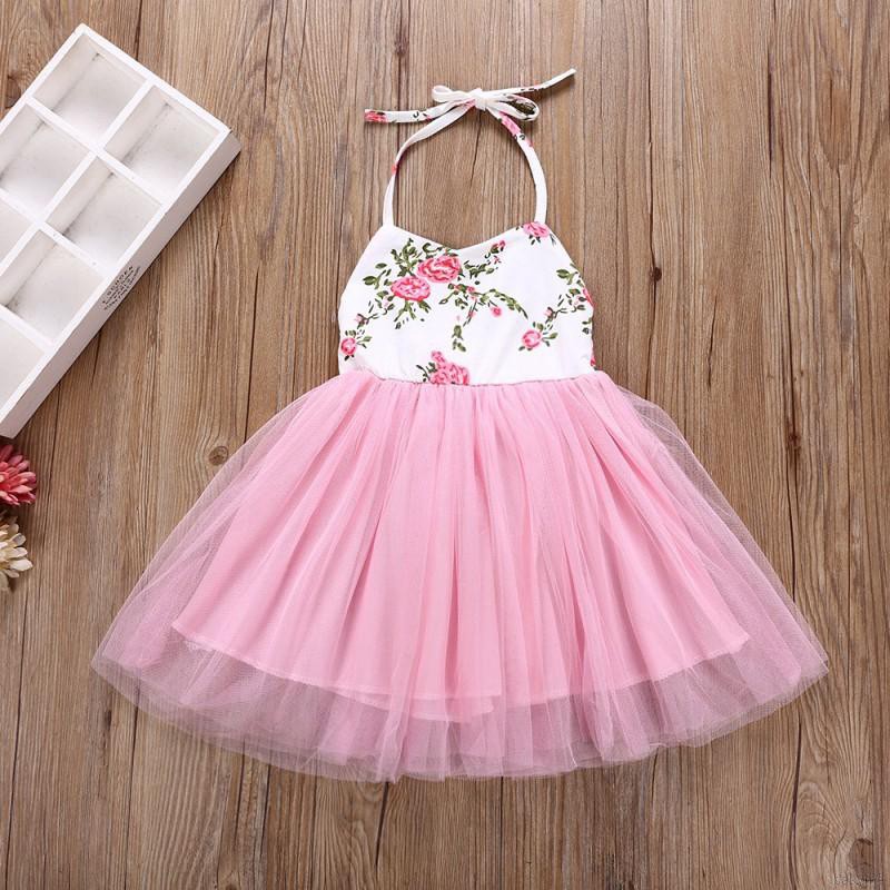 ♕ babyme ღ Girl Wedding Dress Fluffy Ball Gown Birthday Tutu Party Dress