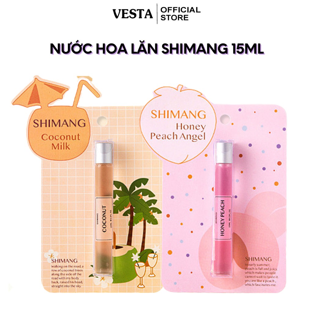 Nước Hoa 🌸𝑭𝒓𝒆𝒆𝒔𝒉𝒊𝒑🌸 Nước Hoa Nữ Shimang - Nước Hoa Mini Lăn Body Mist 12ml