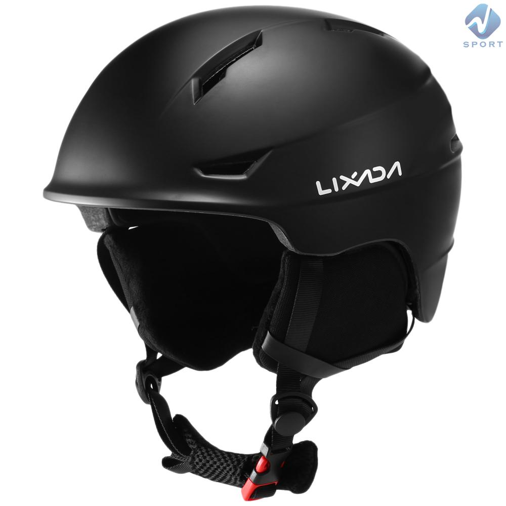 LIXADA Mũ Bảo Hiểm Bảo Hộ Kèm Kính Bảo Hộ Kèm Đai Cố Định Chuyên Dụng Khi Trượt Tuyết