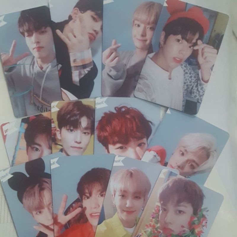 Set 12 thẻ card nhựa TREASURE - Chapter two selfie in 2 mặt bo góc