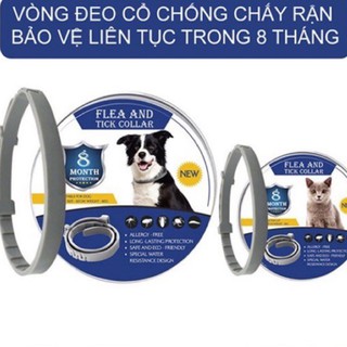 Vòng cổ trị ve rận cho chó mèo