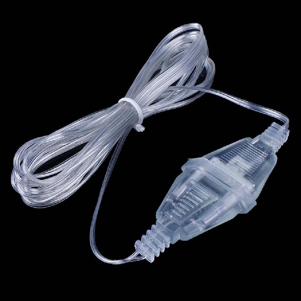 Dây Cáp Nối Dài Nguồn Cho Dây Đèn LED Trang Trí Giáng Sinh ♨Trên đó