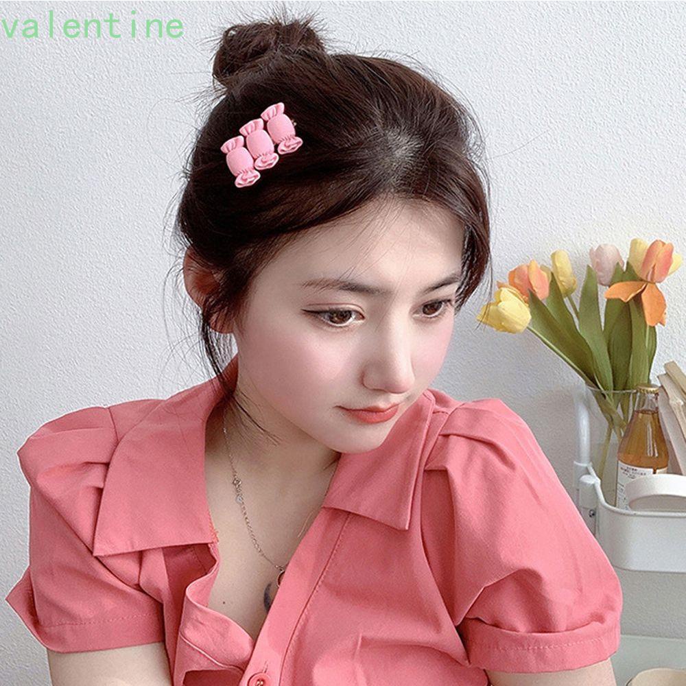Kẹp Tóc BB Hình Kẹo Nhiều Màu Dễ Thương Thanh Lịch Kiểu Nhật Bản Dành Cho Nữ 3