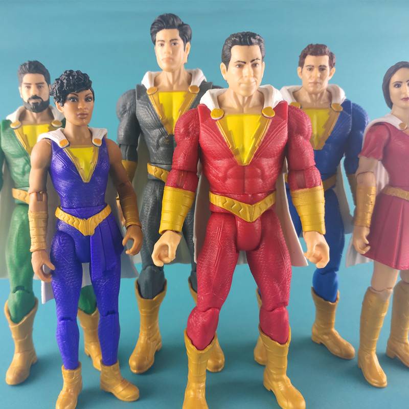 Mô hình nhân vật shazam trong truyện tranh DC có khớp cử động