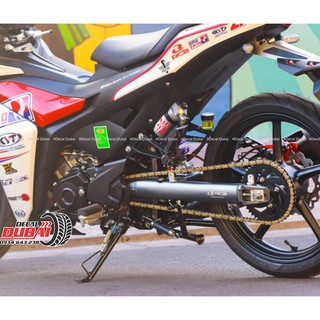 Tem Trùm Exciter 155 Đỏ Trắng Tím RCB
