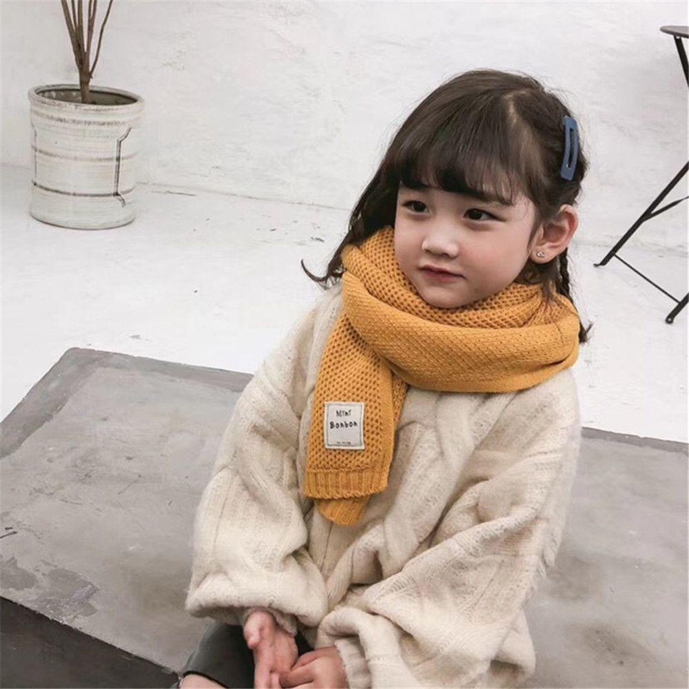 Khăn Quàng Cổ Giữ Ấm Mùa Thu Đông Thiết Kế Dễ Thương Dành Cho Trẻ Nhỏ