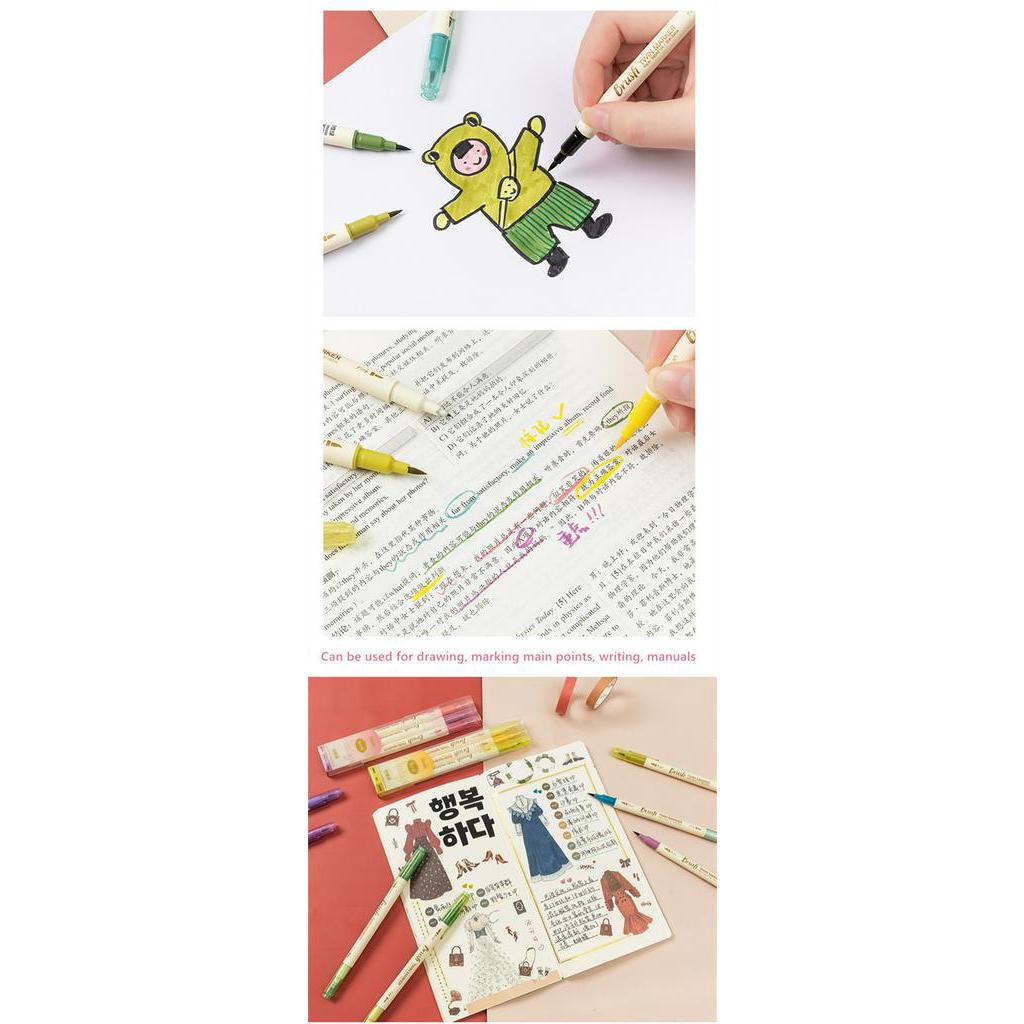 Set bút đánh dấu 2 đầu vẽ graffiti nghệ thuật