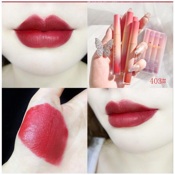 [Hàng mới về]1 Sét 4 Son Kem Siêu Lì ErshiQi | BigBuy360 - bigbuy360.vn