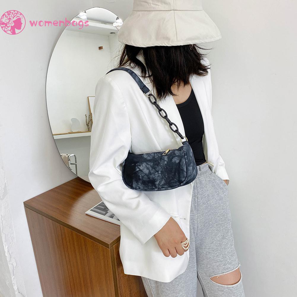 Túi đeo chéo họa tiết in màu loang hợp thời trang sành điệu | BigBuy360 - bigbuy360.vn