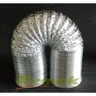 Ống Thông Gió Tròn Mềm Không Bảo Ôn D250