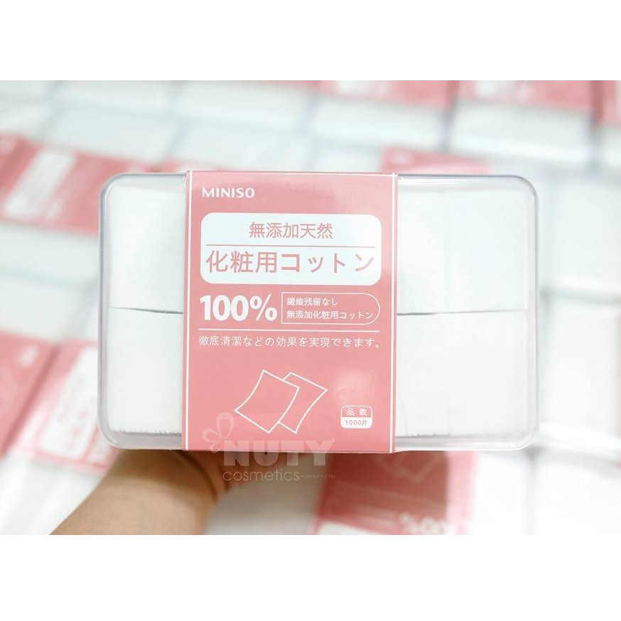 Bông Tẩy Trang Miniso 1000 Miếng