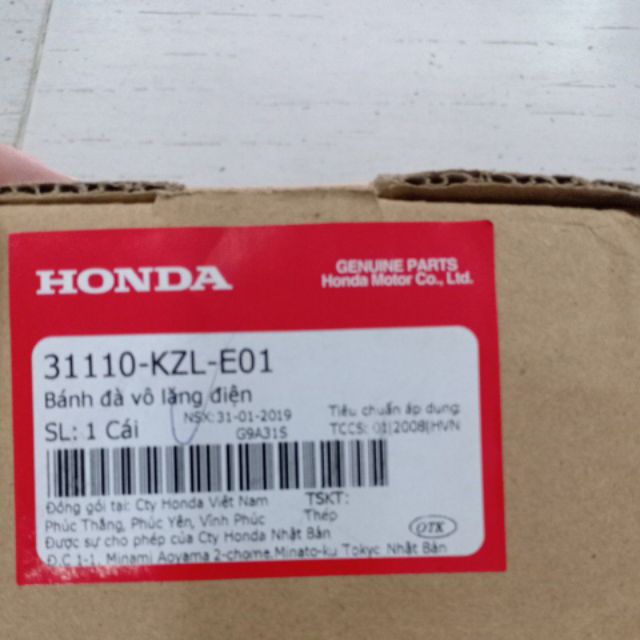 Vô lăng điện Honda Vision đời đầu 2011-2013