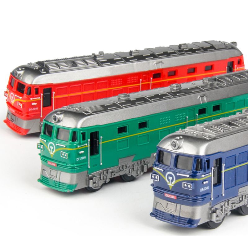 Mô hình đồ chơi xe tàu lửa tỉ lệ 1:87 cho trẻ