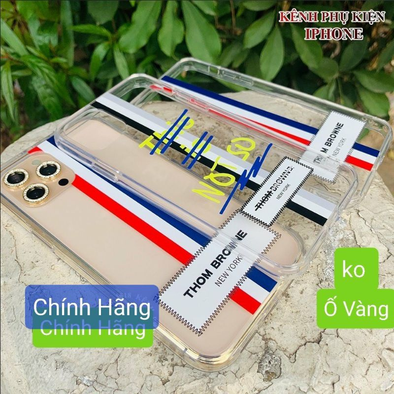 Ốp lưng LikGus New York cho iPhone 12/ 12 Pro/ 12 Pro Max / 11/ 11 Pro/ 11 Pro Max /XS Max/XS /7plus Thom Browne cao cấp