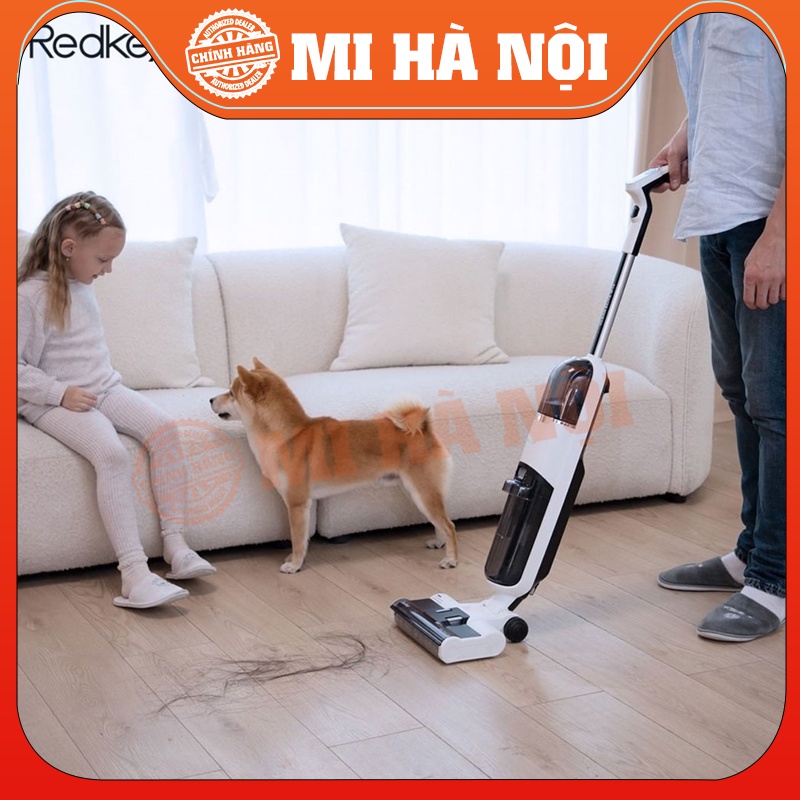 [Mã ELHA10 giảm 6% đơn 5TR] Máy hút bụi khô và ướt 3 Trong 1 REDKEY W12 Tự động giặt giẻ BẢN QUỐC TẾ