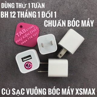 Củ sạc vuông iphone zin bóc máy xs max - chính hãng