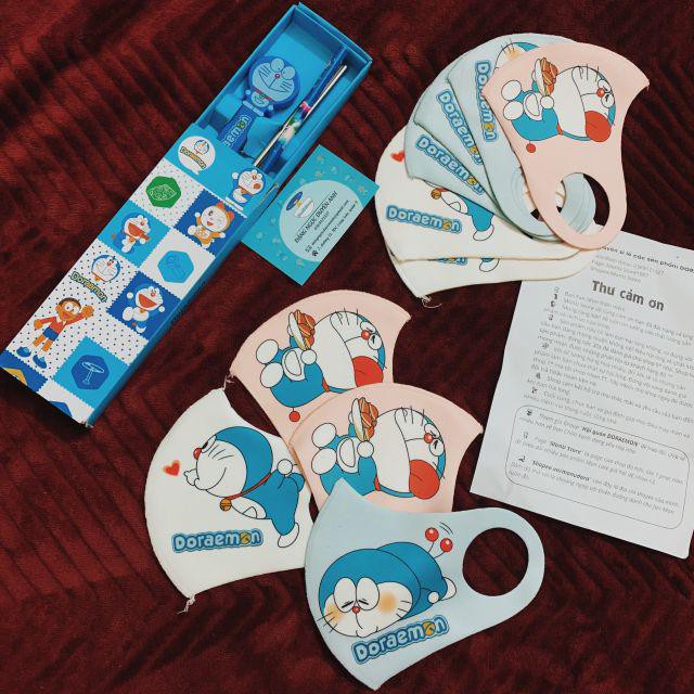 Khẩu trang vải su hoạt hình 3D DORAEMON DOREMON dễ thương cute | BigBuy360 - bigbuy360.vn