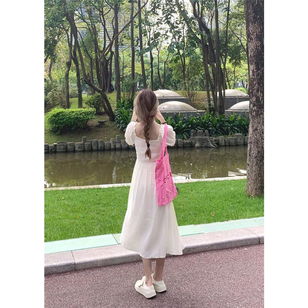 Đầm Thắt Dây Phong Cách Pháp Kiểu Mới 63852