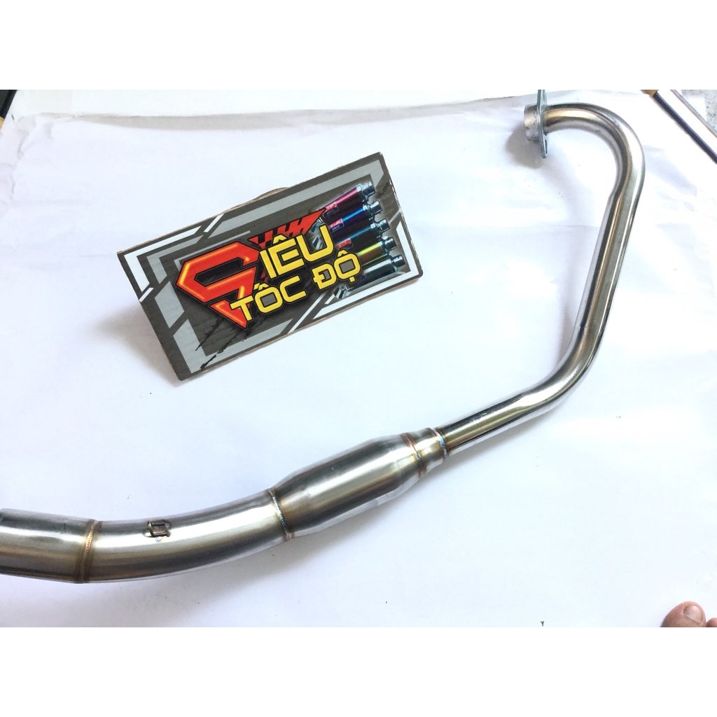 CỔ BẦU HƠI INOX exciter, winer, sonic, raider, satria, gsx, tfx, fz, cbr, r15,...