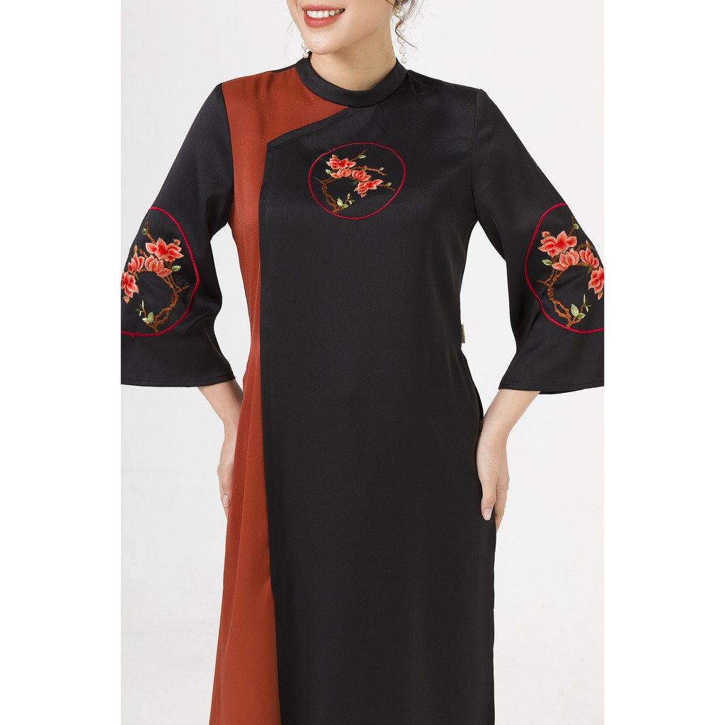 Áo dài cách tân nữ thêu GBQ024 LAMER L61A19Q054 (Áo không kèm quần)
