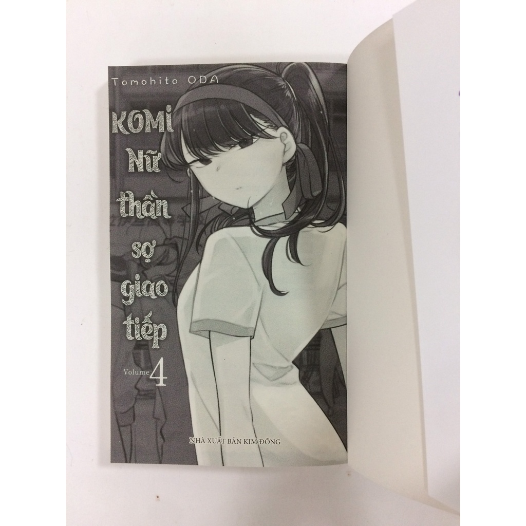 Sách - Komi - Nữ thần sợ giao tiếp - Tập 4 (Tái bản)