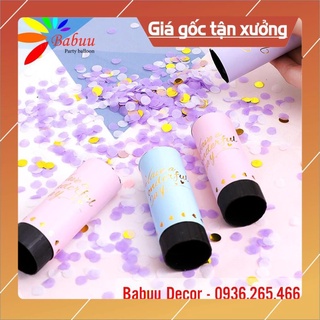 COMBO Pháo giấy phụt cho tiệc sinh nhật, đám cưới, party