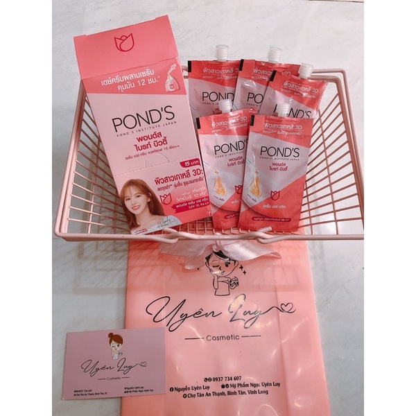 Pond's tuýp Thái trắng da giữ ẩm