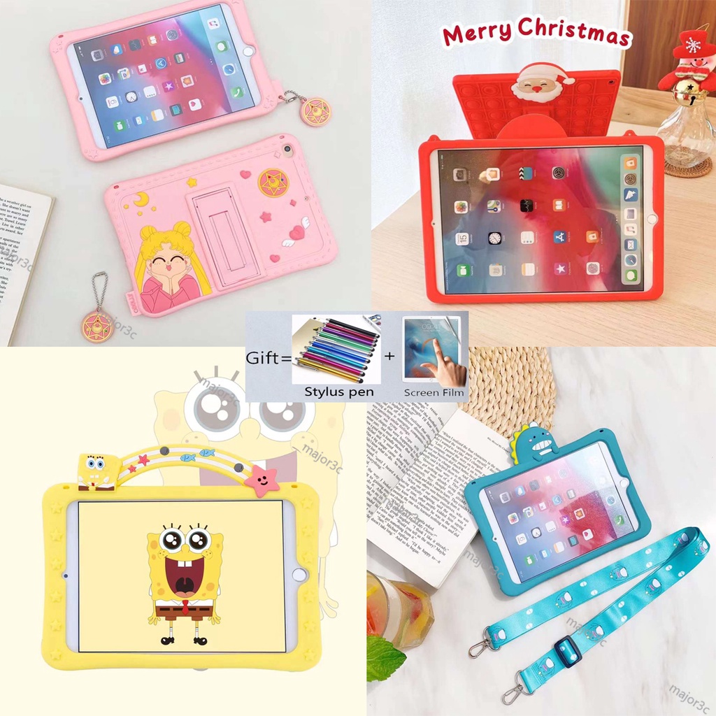 Cartoon ins ipad case Cute child boy girl cover Protection For ipad Air 1 2th 3th 4th 10.9 Mini 1 2th 3th 4th 5th 6th 8.3 inch iPad7th 2019 Pro9.7 2017 2018 Pro10.5" ipad 2 3 4 5th 6 7 8 9 10.2 Pro 11 2021 2020 ipad 5th 6 7th 8th 9th 10.2 gen ipad case