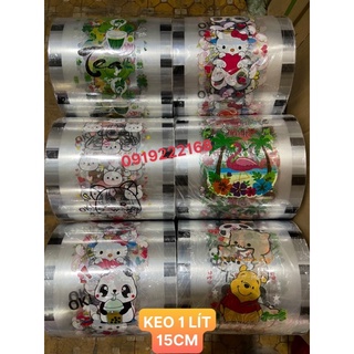 ( CÓ SẴN ) CUỘN MÀNG ÉP LY TRÀ SỮA, LY NƯỚC MÍA ( 800ML 900ML 1 LÍT )