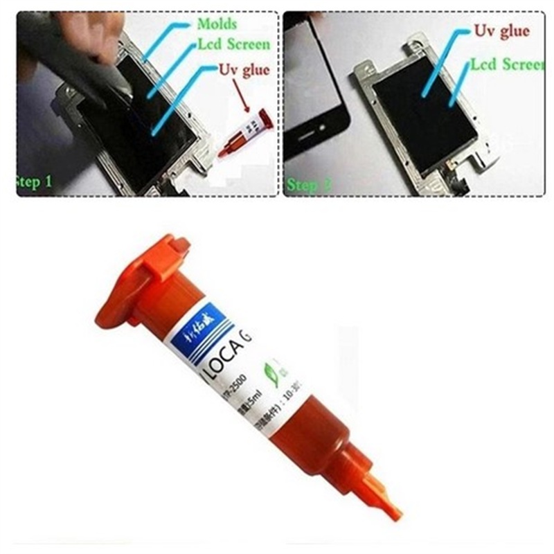 Keo Dán Sửa Chữa Điện Thoại Bằng Tia uv Trong Suốt 5g tp-2500 2vn