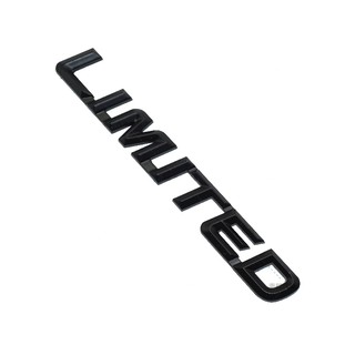 Decal chữ kim loại limited, chi tiết nhỏ, khẳng định đẳng cấp xe bạn