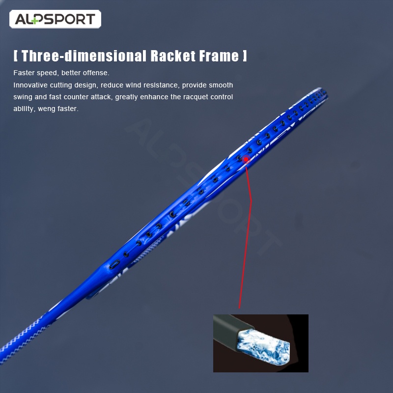 Vợt cầu lông ALPSPORT ALP ZHANYU 4U 38LBS G5 50T 100% chất lượng cao