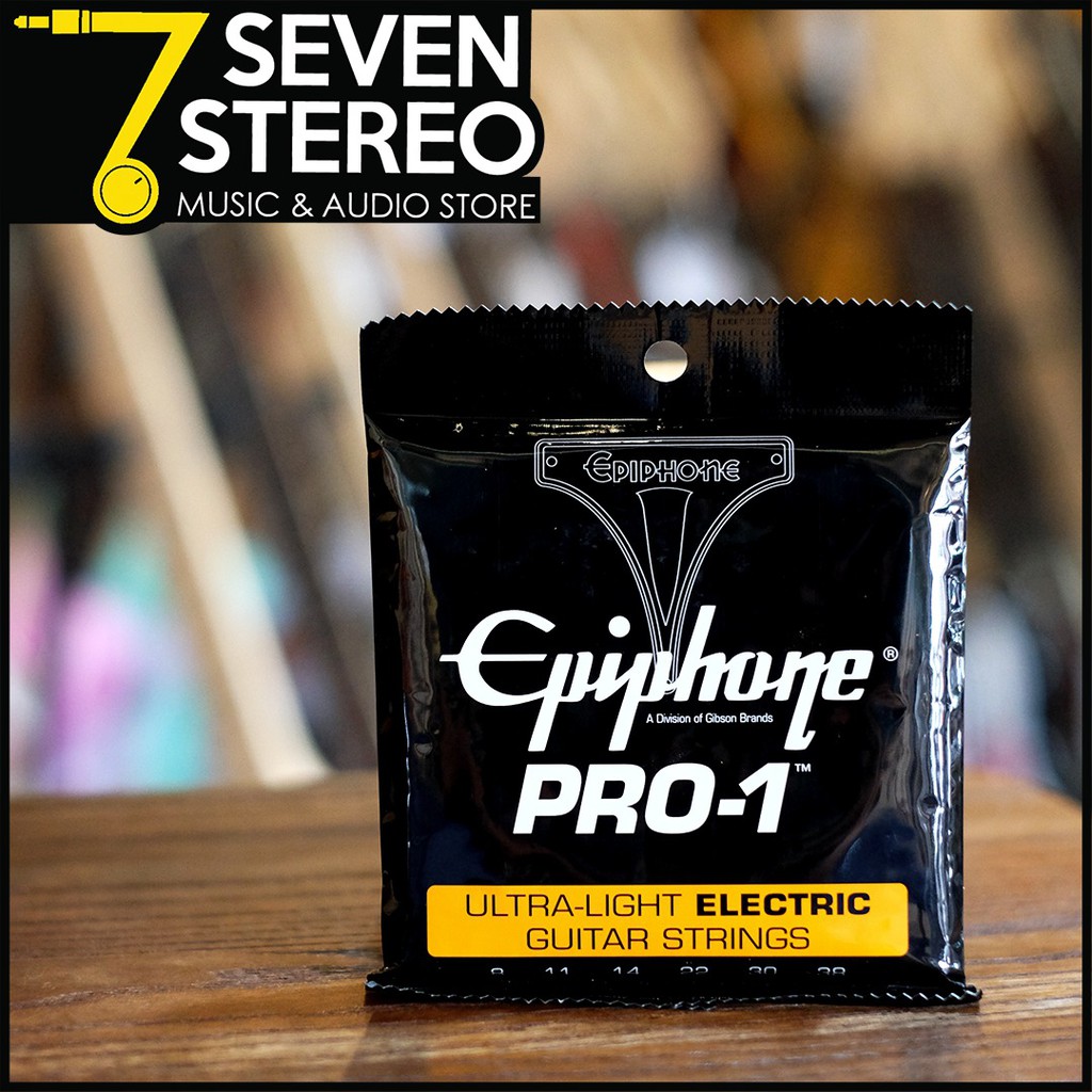 Dây Đàn Ghi Ta Điện Epiphone Pro-1 Siêu Nhẹ 8-38