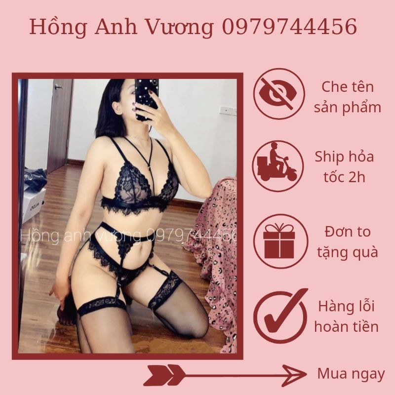 nội y kẹp tất sexy gợi cảm