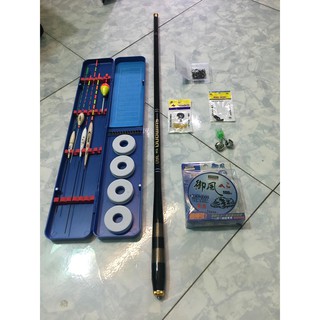 Combo bộ cần câu tay shimano 5h