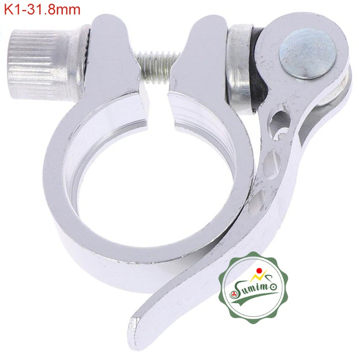 Khóa cốt yên xe đạp K1-31.8mm tay bẻ nhôm