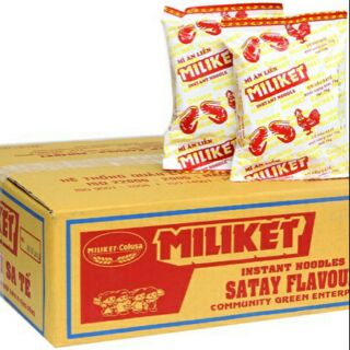 Mì giấy miliket thùng 30 gói * 65g