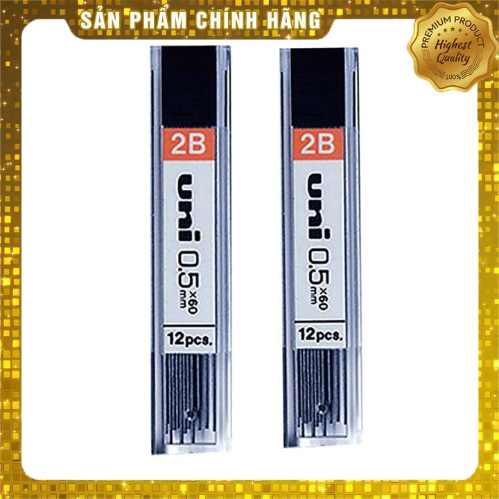 Ruột Chì Kim Uni 0.5mm 2B █▬█ █ ▀█▀