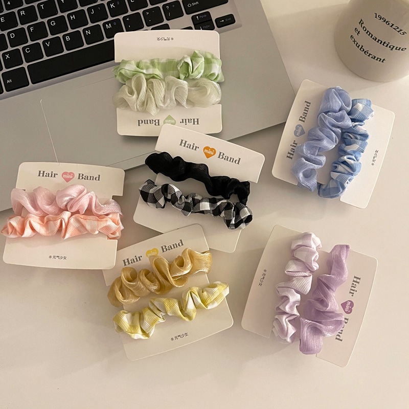 Set 2 Dây Buộc Tóc Xinh Xắn Dành Cho Nữ