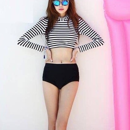 Quần bơi áo bơi lẻ nữ nhiều màu dễ phối đồ freesize chất liệu thun lạnh Bin Sports QB003